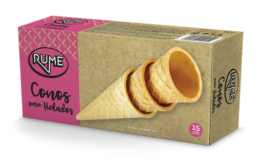 [46055] Conos para Helado - estuche 15 uds.